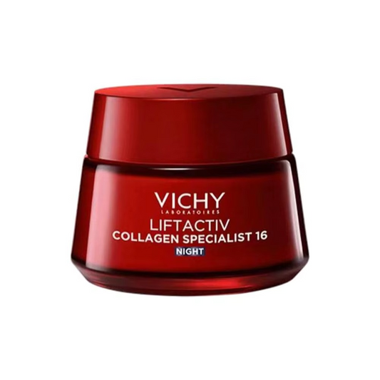 Vichy Crème de Nuit au Collagène – Raffermissante & Anti-Âge, 50m
