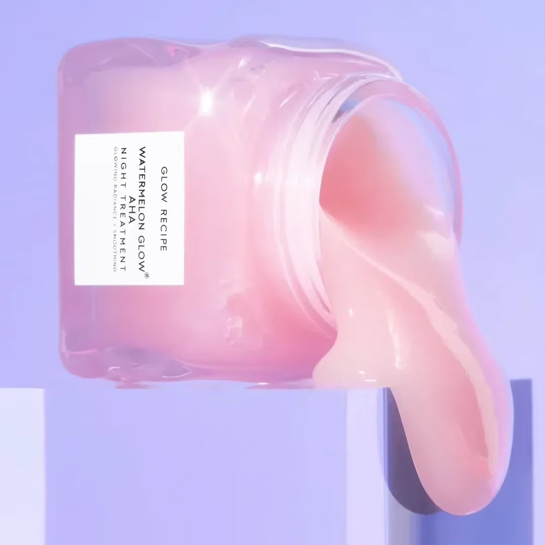 Glow Recipe – Crème de Nuit Lissante AHA, Acide Hyaluronique & Niacinamide 60ml